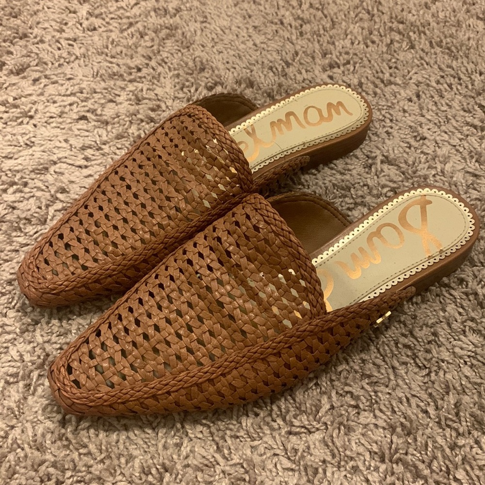 Sam Edelman woven mules